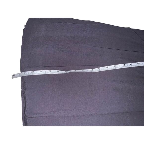 Garnet Hill Drop Waist Dress Women's 4 Gray Crepe Embroidered Art Deco Boho - Picture 11 of 11